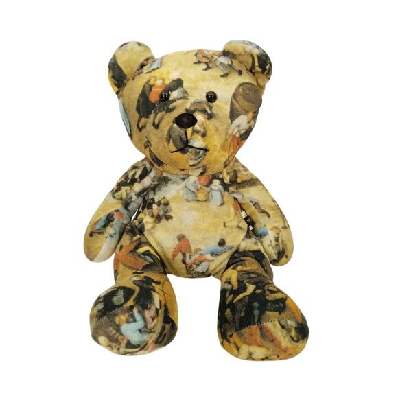 Kunsthistorisches Museum Bear Stuffed Plush Pieter Bruegel Childrens Games - Picture 1 of 7